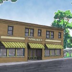 Illustration of Green & Main upon Construction Completion