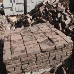 Pallet of bricks