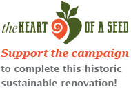 theHeart of a Seed Kickstarter campaign to support the new Healing Passages Birth Center in Des Moines and the sustainable renovation of the building it will occupy.